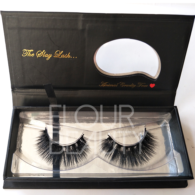 3D faux mink volume eyelashes private label  wholesale ED31